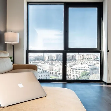 Apartament Free Parking In Luxury With View - Steps To Brignole Train Station Genua