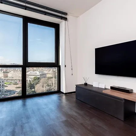 Free Parking In Luxury With View - Steps To Brignole Train Station Apartment Genoa
