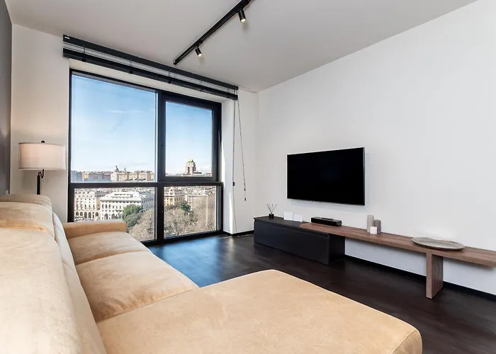 Apartmán Free Parking In Luxury With View - Steps To Brignole Train Station *