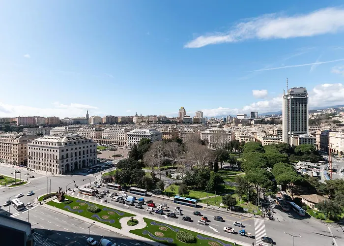 Apartament Free Parking In Luxury With View - Steps To Brignole Train Station